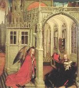 Robert Campin The Annunciation oil on canvas